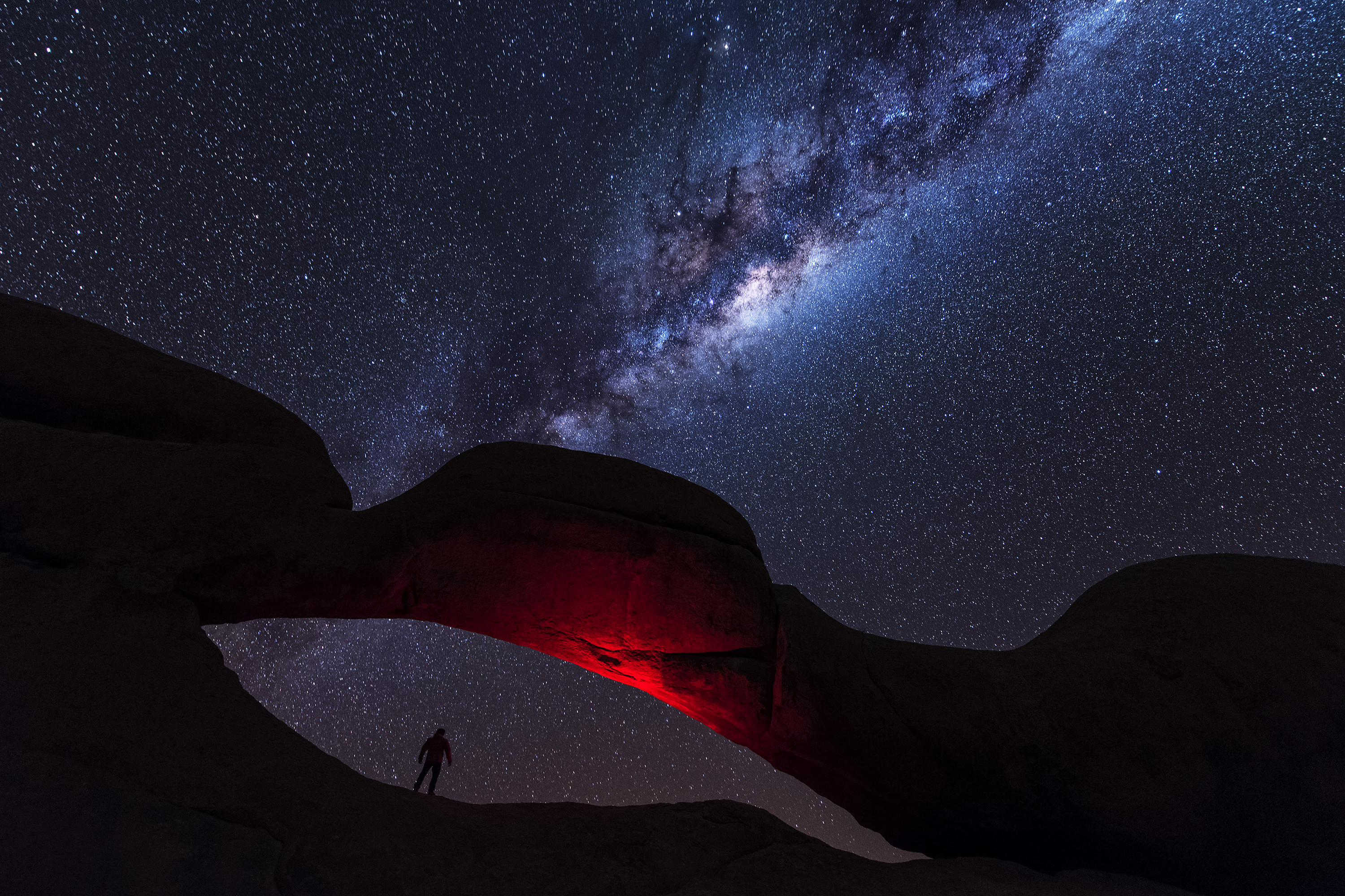 Les étoiles de Spitzkoppe Namibie